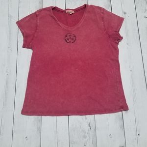 Xeit u.s.a Clover vintage top womens size large